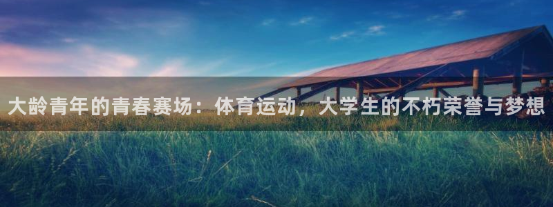 bbin视讯：大龄青年的青春赛场：体育运动，大学生的不朽荣誉与梦想